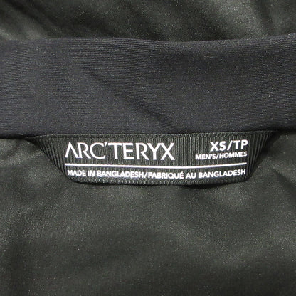 ARC'TERYX | アークテリクス ATOM SV HOODY M アトムSVフーディー ロゴ刺繍中綿ナイロンジャケット 中綿ジャケット X000009902 ブラック サイズ：XS【三重本店】