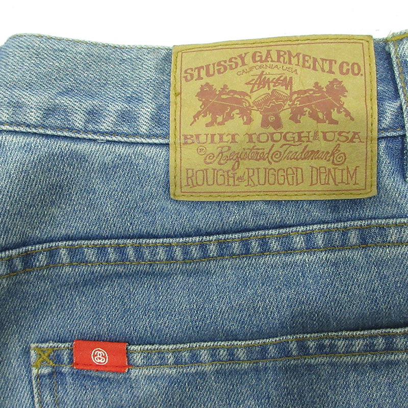 STUSSY | ステューシー ジップフライショートデニムパンツ ショートパンツ ブルー インディゴ サイズ：30【三重本店】
