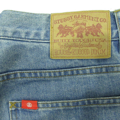 STUSSY | ステューシー ジップフライショートデニムパンツ ショートパンツ ブルー インディゴ サイズ：30【三重本店】