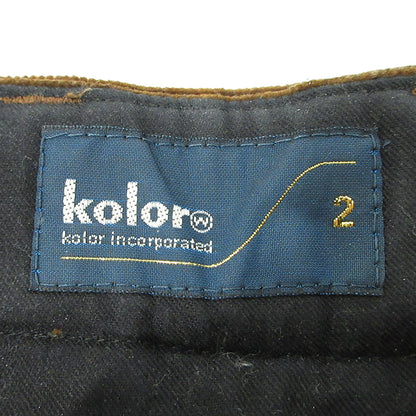 kolor | カラー サンプル品 コーデュロイパンツ パンツ 25WCL- ブラウン サイズ：2【三重本店】