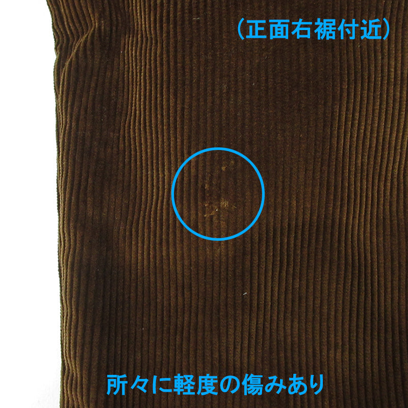 kolor | カラー サンプル品 コーデュロイパンツ パンツ 25WCL- ブラウン サイズ：2【三重本店】