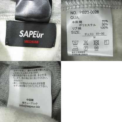 SAPEur | サプール RAIDERS パーカー PB23-0028 グレー サイズ：M【三重本店】