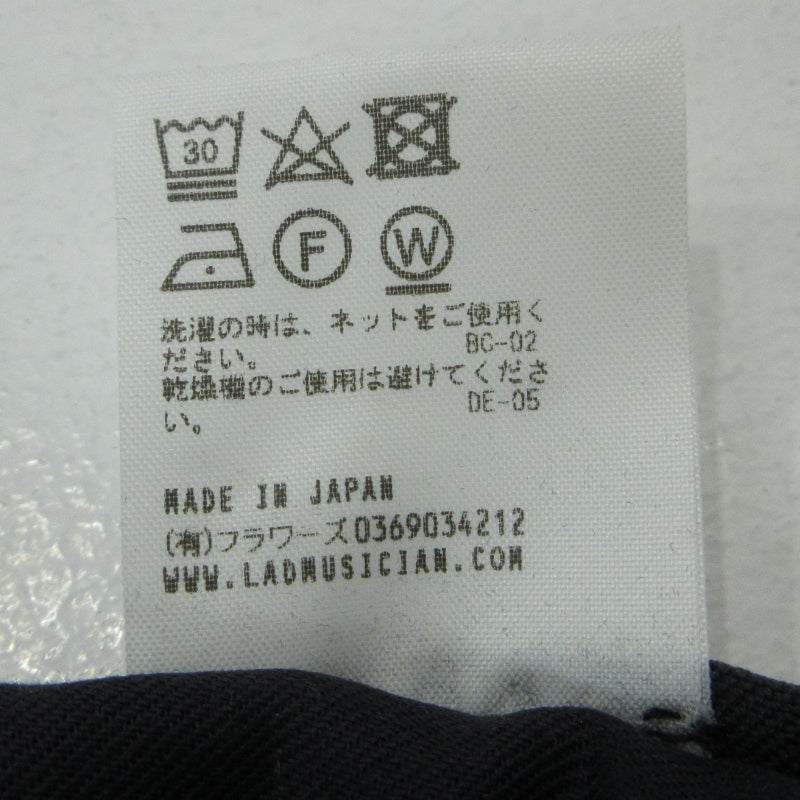 LAD MUSICIAN | ラッドミュージシャン テーパード パンツ 2121-509 ネイビーグレー系 サイズ：44【三重本店】
