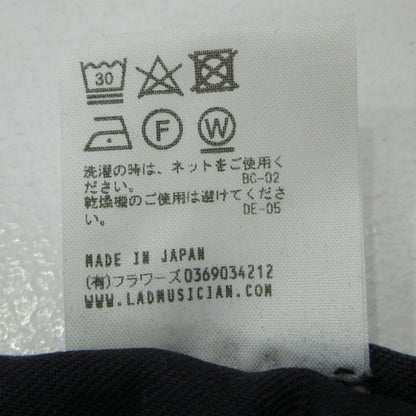 LAD MUSICIAN | ラッドミュージシャン テーパード パンツ 2121-509 ネイビーグレー系 サイズ：44【三重本店】