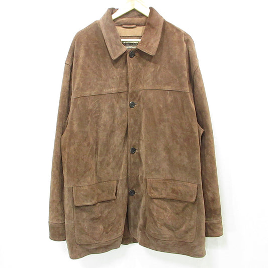 L.L.Bean | エルエルビーン スエードレザージャケット レザー OACM9 ブラウン サイズ：XL【三重本店】