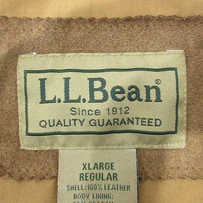 L.L.Bean | エルエルビーン スエードレザージャケット レザー OACM9 ブラウン サイズ：XL【三重本店】