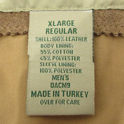 L.L.Bean | エルエルビーン スエードレザージャケット レザー OACM9 ブラウン サイズ：XL【三重本店】