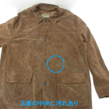 L.L.Bean | エルエルビーン スエードレザージャケット レザー OACM9 ブラウン サイズ：XL【三重本店】