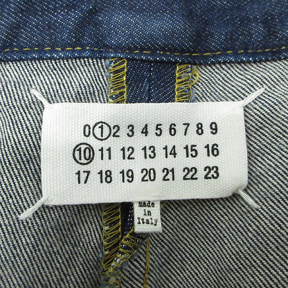 Maison Margiela | メゾンマルジェラ ボタンフライデニムワイドパンツ フレア 裾スリット デニムパンツ S51KA0570 ネイビー サイズ：40【三重本店】