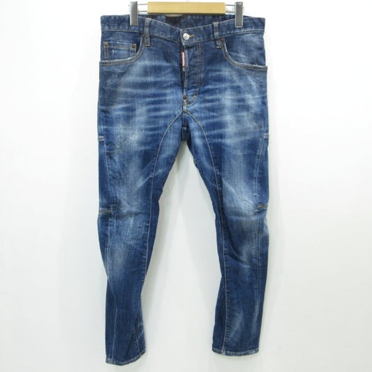 DSQUARED2 | ディースクエアード TIDY BIKER JEAN デニムパンツ S74LB1156 ブルー サイズ：46【三重本店】