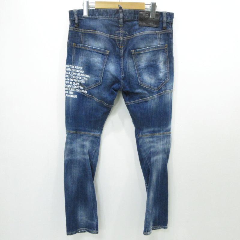 DSQUARED2 | ディースクエアード TIDY BIKER JEAN デニムパンツ S74LB1156 ブルー サイズ：46【三重本店】