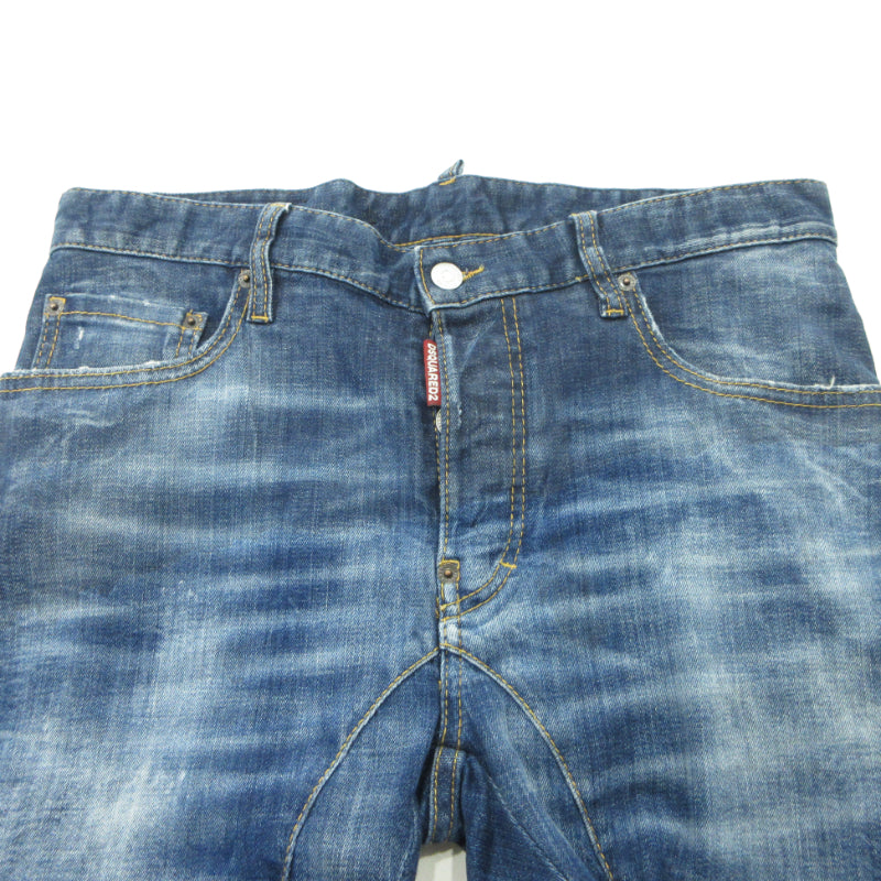 DSQUARED2 | ディースクエアード TIDY BIKER JEAN デニムパンツ S74LB1156 ブルー サイズ：46【三重本店】