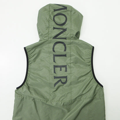 MONCLER | モンクレール MORETAN ロゴナイロンベスト ベスト K10911A00172 カーキグリーン サイズ：1【三重本店】