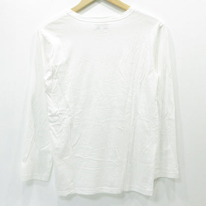 agnes b. | アニエスベー ロゴプリント長袖Tシャツ 長袖Ｔシャツ 0660S137 ホワイト サイズ：2【三重本店】