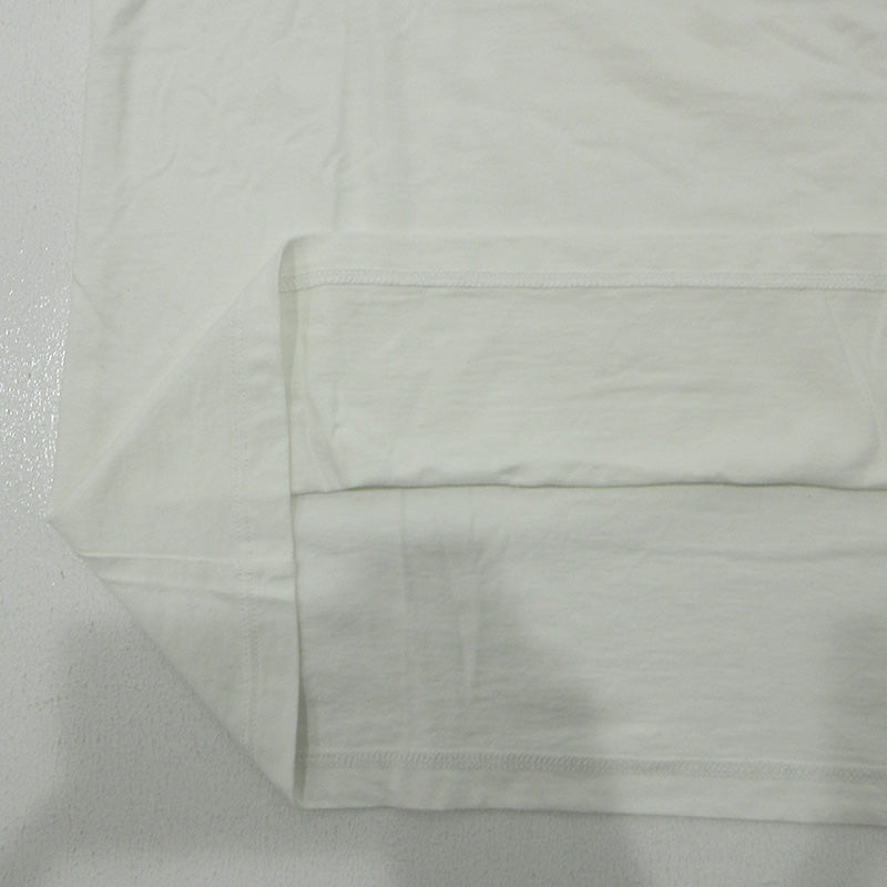 agnes b. | アニエスベー ロゴプリント長袖Tシャツ 長袖Ｔシャツ 0660S137 ホワイト サイズ：2【三重本店】