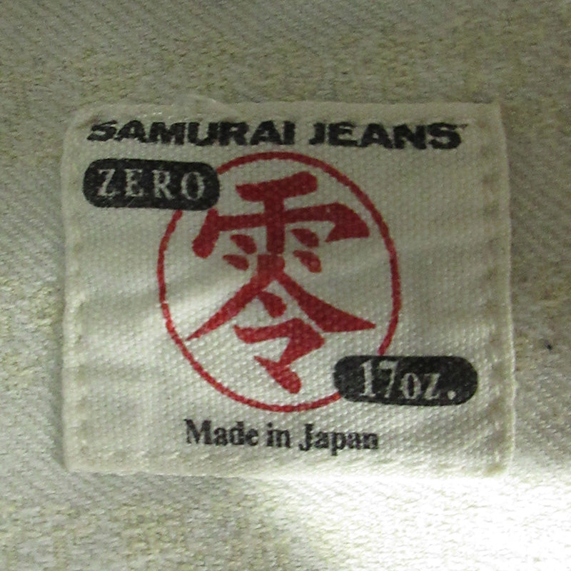 SAMURAI JEANS | サムライジーンズ 零 ゼロボタンフライデニムパンツ デニムパンツ S5000VX ネイビー ブルー インディゴ サイズ：30【三重本店】
