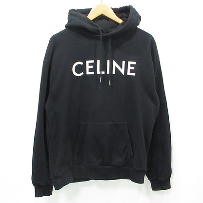 CELINE | セリーヌ ロゴプリント長袖パーカー パーカー 2Y32160Q ブラック サイズ：L【三重本店】