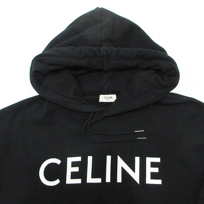 CELINE | セリーヌ ロゴプリント長袖パーカー パーカー 2Y32160Q ブラック サイズ：L【三重本店】