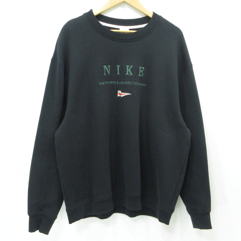 NIKE | ナイキ NSW HWYWT NCPS フリース L/S クルー スウェット fd0901-010 ブラック サイズ：XXL【三重本店】