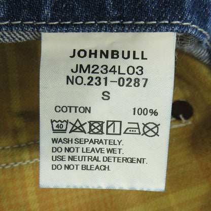 JOHN BULL | ジョンブル カバーオール デニムジャケット カバーオール JM234L03 ブルー インディゴ サイズ：S【三重本店】