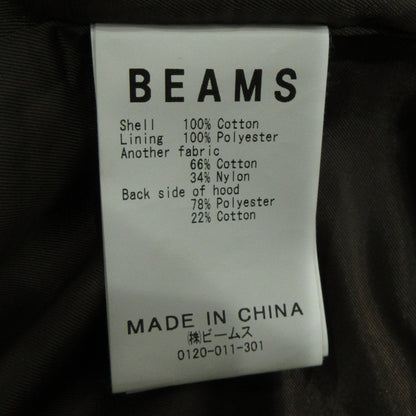 BEAMS + | ビームスプラス ルーズ シティーフーディ― その他アウター 11-18-0038-147 ブラウン サイズ：M【三重本店】