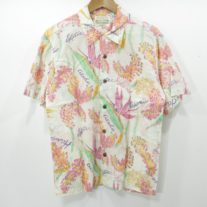 SUN SURF | サンサーフ BIRD OF PARADISE 半袖シャツ SS37267 マルチカラー サイズ：L【三重本店】