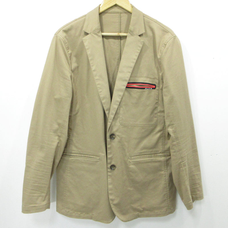 MUTA MARINE | ムータマリン TRIMMING POCKET JACKET テーラードジャケット MMJC443061 ベージュ【三重本店】