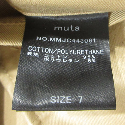 MUTA MARINE | ムータマリン TRIMMING POCKET JACKET テーラードジャケット MMJC443061 ベージュ【三重本店】