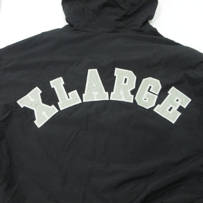 X-LARGE | エクストララージ ナイロン パファー ジャケット 中綿ジャケット 101203021005 ブラック サイズ：XL【三重本店】