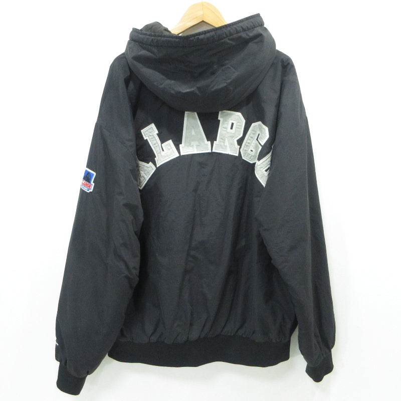 X-LARGE | エクストララージ ナイロン パファー ジャケット 中綿ジャケット 101203021005 ブラック サイズ：XL【三重本店】
