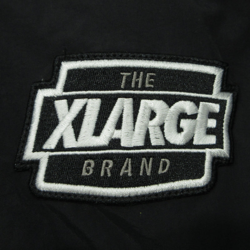 X-LARGE | エクストララージ ナイロン パファー ジャケット 中綿ジャケット 101203021005 ブラック サイズ：XL【三重本店】