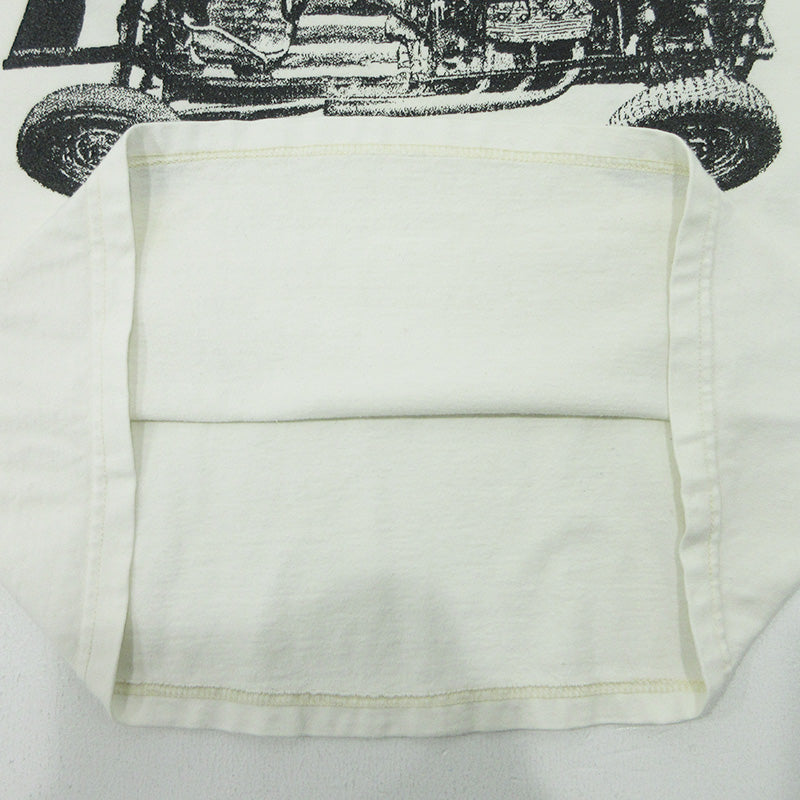 BOOTLEGGERS | ブートレガーズ プリント長袖Tシャツ 長袖Ｔシャツ ホワイト サイズ：S【三重本店】