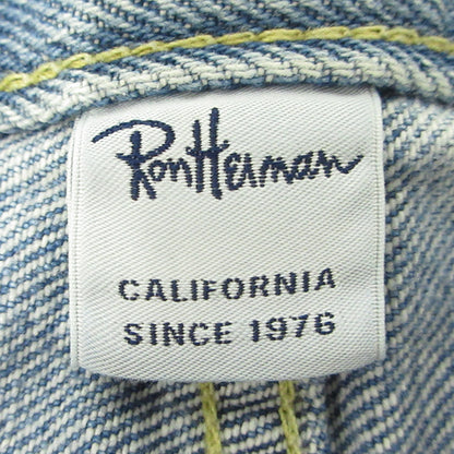 Ron Herman | ロンハーマン USED加工ジップフライデニムパンツ ダメージ加工 デニムパンツ 2520600122 ブルー インディゴ サイズ：M【三重本店】