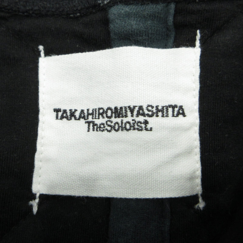 TAKAHIRO MIYASHITA TheSoloist. | タカヒロミヤシタソザソロイスト 半袖Ｔシャツ ブラック×ホワイト サイズ：46【三重本店】