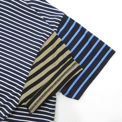 Paul Smith | ポール・スミス ミックスボーダー半袖Tシャツ 総柄 半袖Ｔシャツ WY-4F-86119 ネイビー サイズ：M【三重本店】