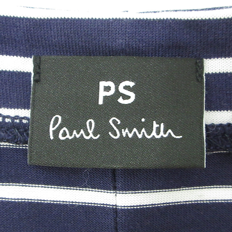 Paul Smith | ポール・スミス ミックスボーダー半袖Tシャツ 総柄 半袖Ｔシャツ WY-4F-86119 ネイビー サイズ：M【三重本店】