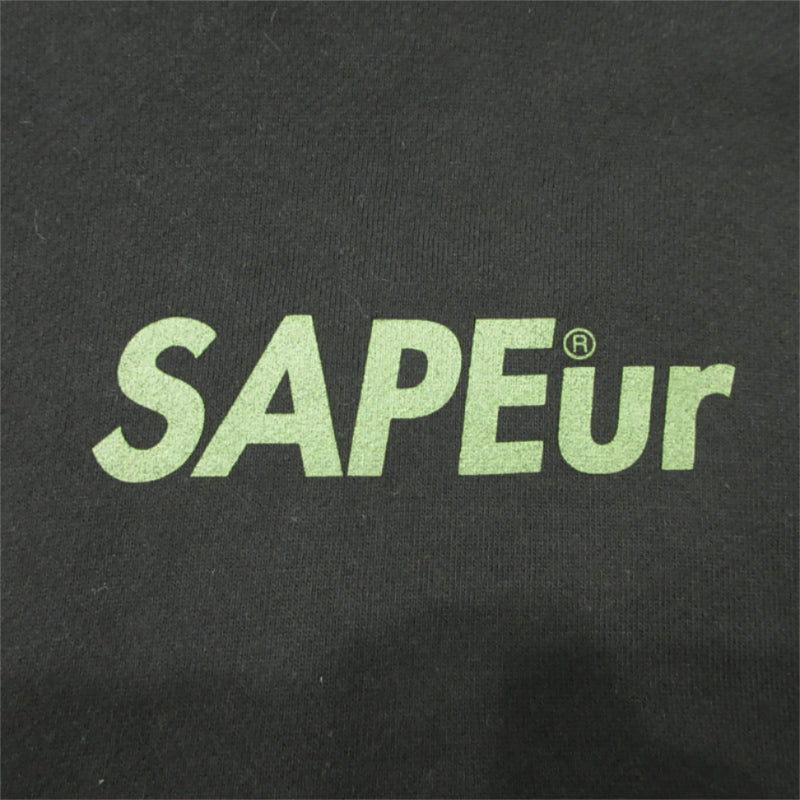 SAPEur | サプール 迷彩ロッドマン パーカー ブラック サイズ：S【三重本店】