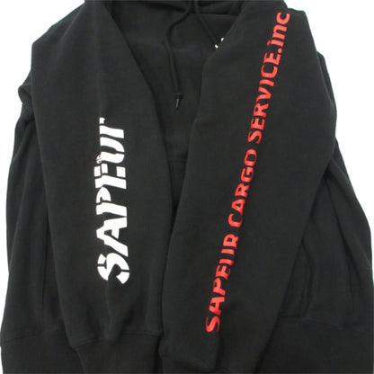 SAPEur | サプール CARGO SERVICE HOODIE パーカー ブラック サイズ：M【三重本店】
