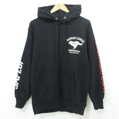 SAPEur | サプール CARGO SERVICE HOODIE パーカー ブラック サイズ：M【三重本店】