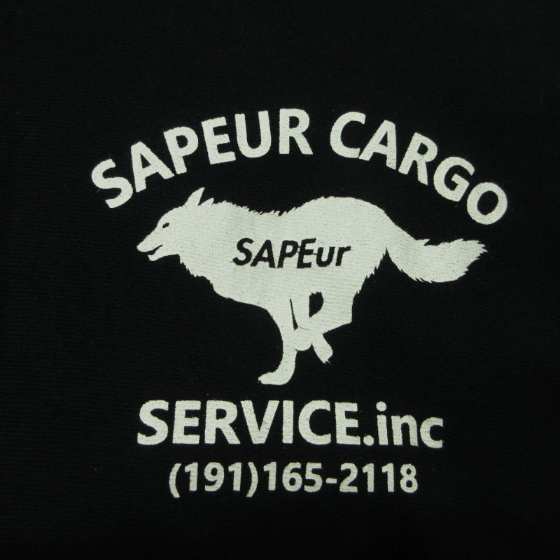 SAPEur | サプール CARGO SERVICE HOODIE パーカー ブラック サイズ：M【三重本店】