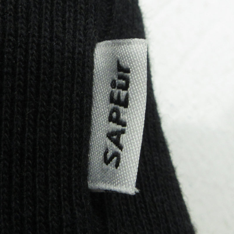 SAPEur | サプール CARGO SERVICE HOODIE パーカー ブラック サイズ：M【三重本店】