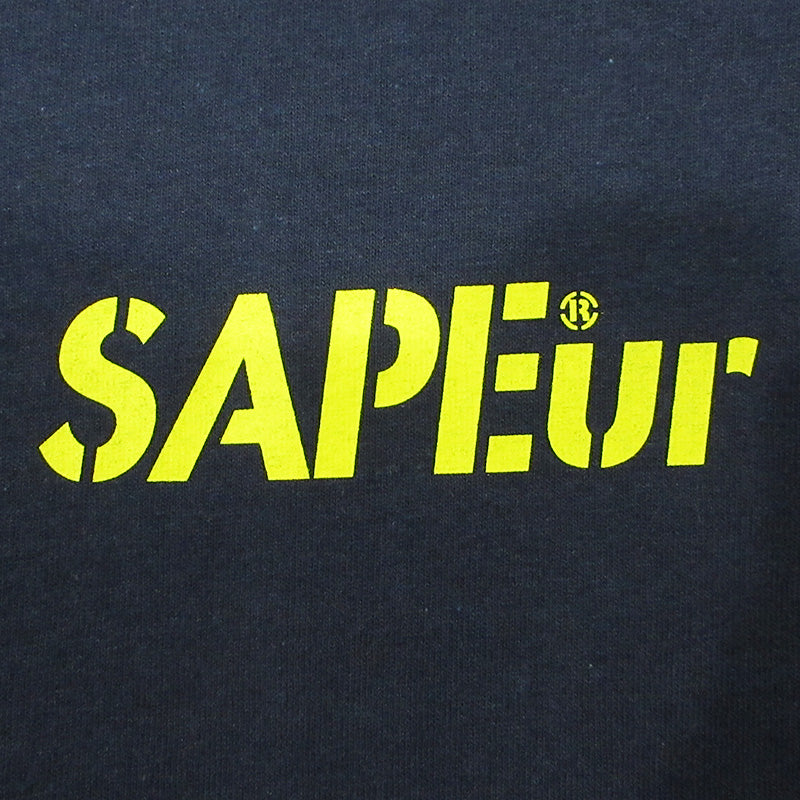 SAPEur | サプール ロッドマン プリント長袖Tシャツ 長袖Ｔシャツ ネイビー サイズ：不明【三重本店】