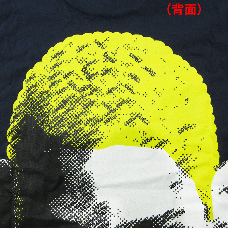 SAPEur | サプール ロッドマン プリント長袖Tシャツ 長袖Ｔシャツ ネイビー サイズ：不明【三重本店】