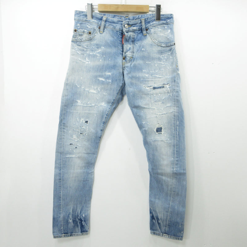DSQUARED2 | ディースクエアード SEXY TWIST デニムパンツ S71LB0627 ブルー サイズ：44【三重本店】