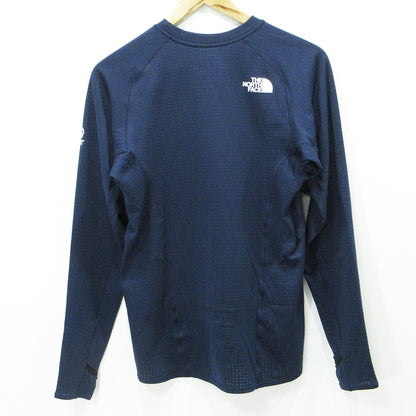 THE NORTH FACE | ザ・ノースフェイス サミットシリーズ Expedition Dry Dot Crew エクスペディションドライドットクルー ロゴプリントサムホール長袖Tシャツ 長袖Ｔシャツ NT12123 ネイビー サイズ：M【三重本店】