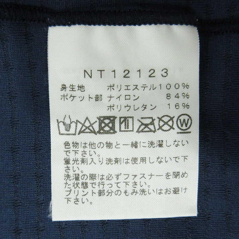 THE NORTH FACE | ザ・ノースフェイス サミットシリーズ Expedition Dry Dot Crew エクスペディションドライドットクルー ロゴプリントサムホール長袖Tシャツ 長袖Ｔシャツ NT12123 ネイビー サイズ：M【三重本店】