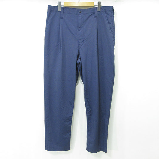 PORTER CLASSIC | ポータークラシック WEATHER PANTS ウェザーパンツ ロゴワッペン パンツ ネイビー サイズ：XL【三重本店】