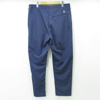 PORTER CLASSIC | ポータークラシック WEATHER PANTS ウェザーパンツ ロゴワッペン パンツ ネイビー サイズ：XL【三重本店】