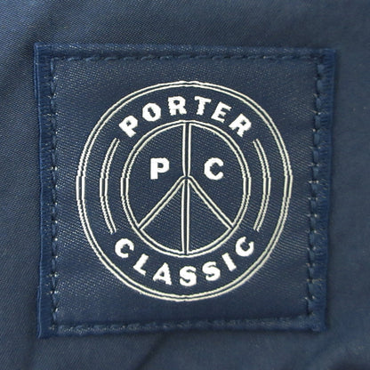 PORTER CLASSIC | ポータークラシック WEATHER PANTS ウェザーパンツ ロゴワッペン パンツ ネイビー サイズ：XL【三重本店】
