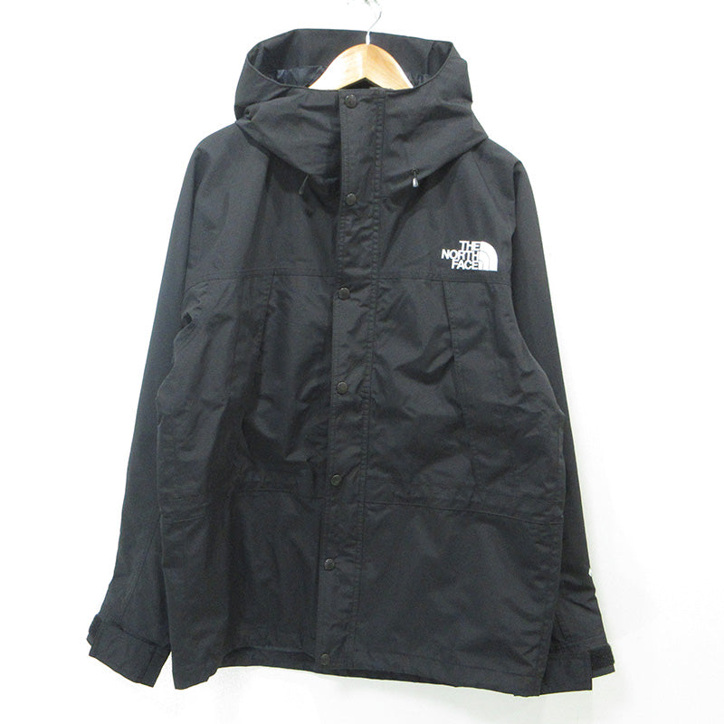 THE NORTH FACE | ザ・ノースフェイス MT LIGHT JK マウンテンライトジャケット GORE-TEXロゴ刺繍マウンテンパーカー 防水 マウンテンパーカー NP62550 ブラック サイズ：L【三重本店】